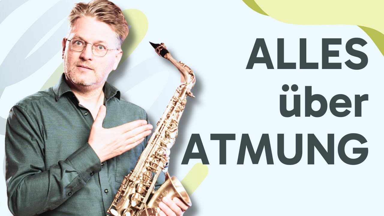 So atmest du beim Saxophonspielen richtig!