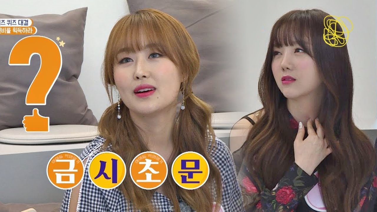 (오답 퍼레이드) 러블리즈(Lovelyz), 사자성어 퀴즈에 '멘붕' @_@    아이돌 직업일기 굿잡2 2회