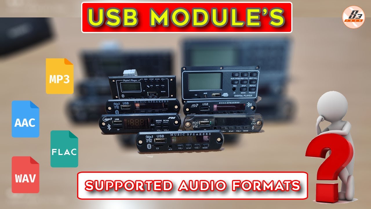 USB Module Supported Formats Testing | Available Modules only tested