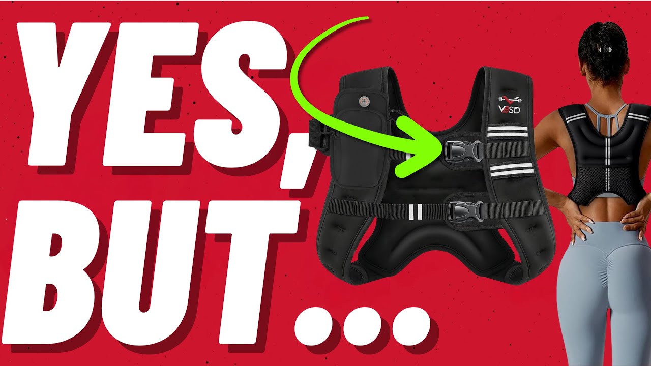 VBSD Weighted Vest Review (12lb) 💪 | Honest Thoughts After Testing #WeightedVest