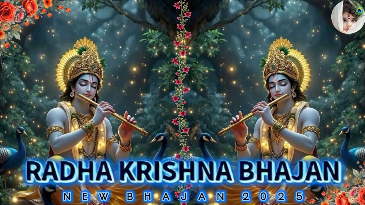 🌼 Soulful Radha Krishna Morning Bhajans 2025 | Divine Nonstop Krishna Bhakti Songs | moon tone lofi