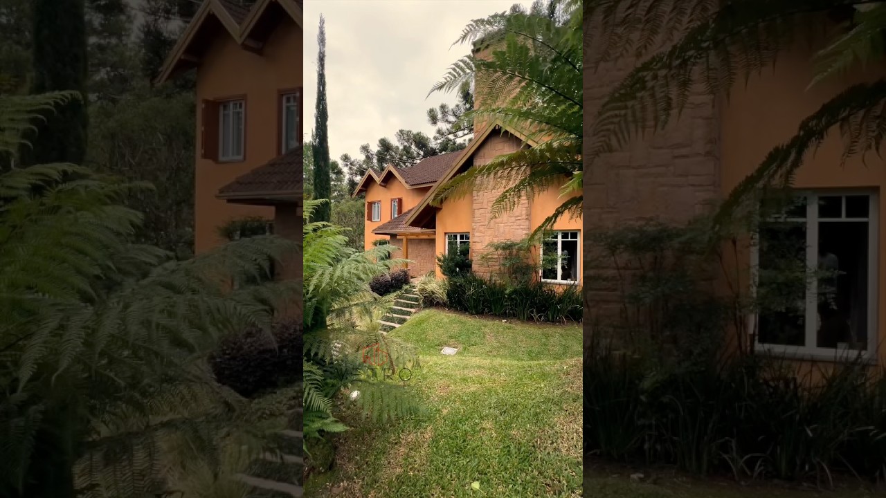 Casa serrana mobiliada e decorada em Gramado! 🍁 