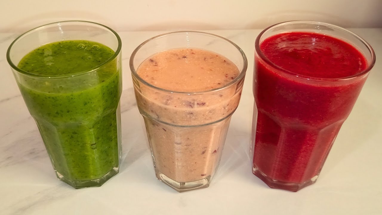 3 Banalne przepisy na SMOOTHIE