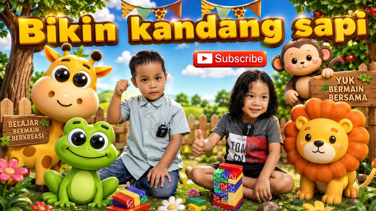 BIKIN KANDANG SAPI DARI MAINAN