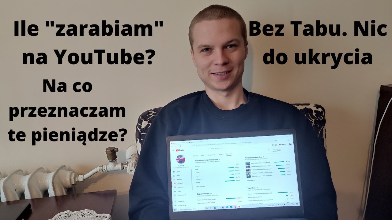 Ile zarabiam na YouTube? Na co wydaje te pieniądze? Konkretnie bez tabu nic do ukrycia