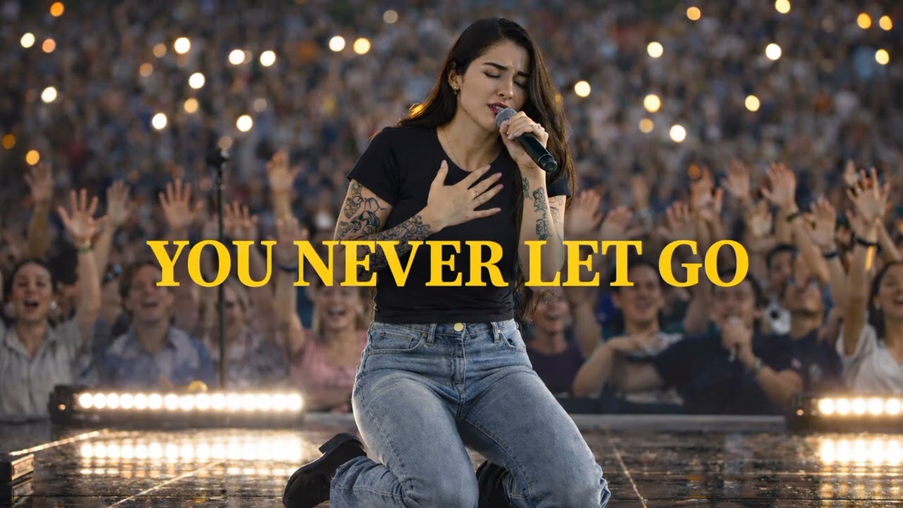 “You Never Let Go” is a powerful worship anthem about God’s faithfulness through every storm