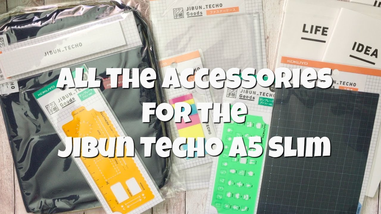 All the Accessories for Jibun Techo A5 Slim