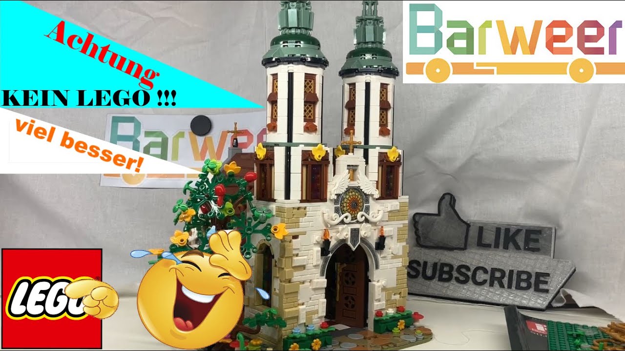 Auch Reobrix kann es besser als Lego! Review: Reobrix 66023 St. Andrews Church #lego #review #bricks