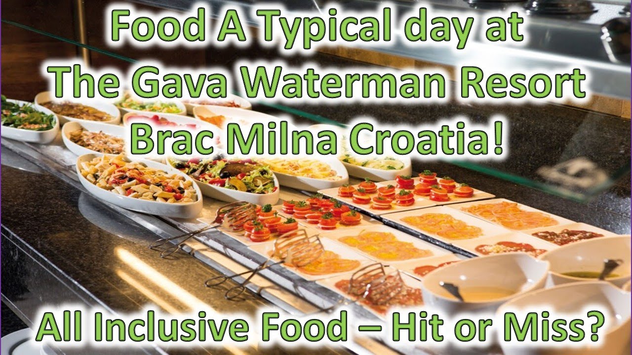 Gava Waterman Resort Food Tour 🍽️ All-Inclusive Meals