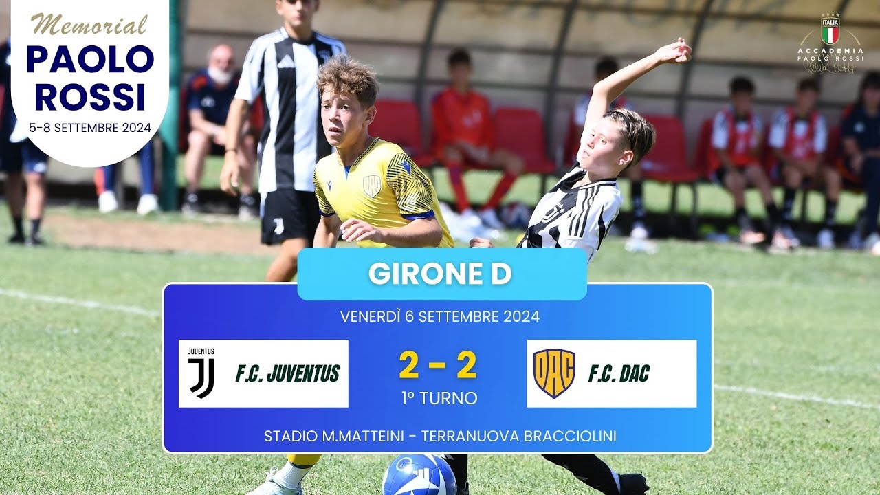 FC Juventus - FC DAC 2-2 - Memorial Paolo Rossi 2024