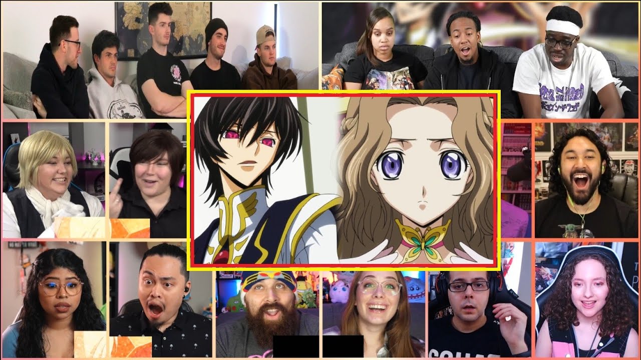 Code Geass Season 2 Episode 24 Reaction Mashup | コードギアス
