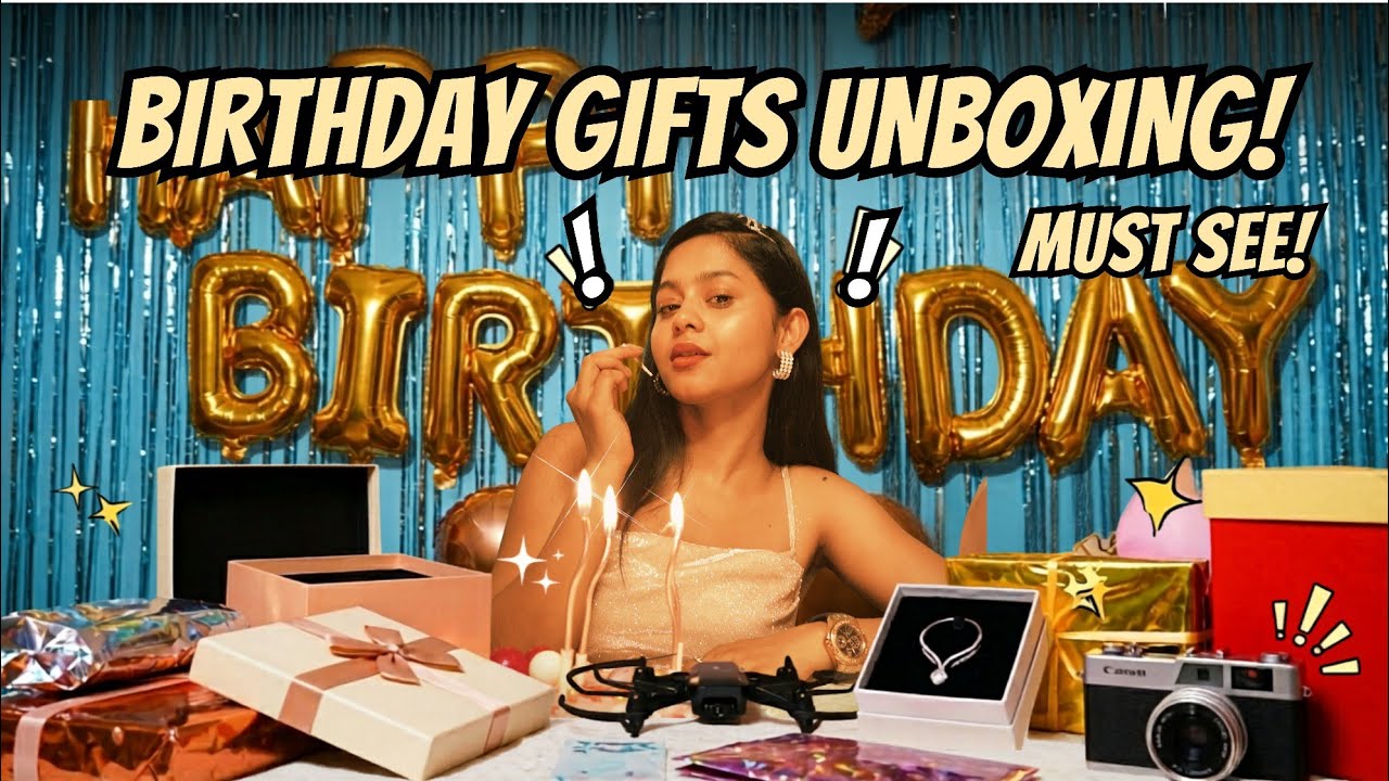 UNBOXING Crazy  Birthday Gifts! 🎁 ❤️ | କିଏ କଣ Gift ଦେଲେ 🤭🥳