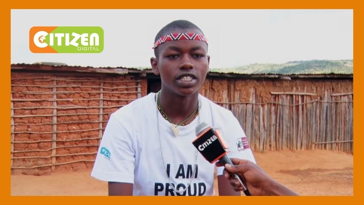 Edwin Posika from nearly extinct Yaaku Community scored plain A in KCSE 2019