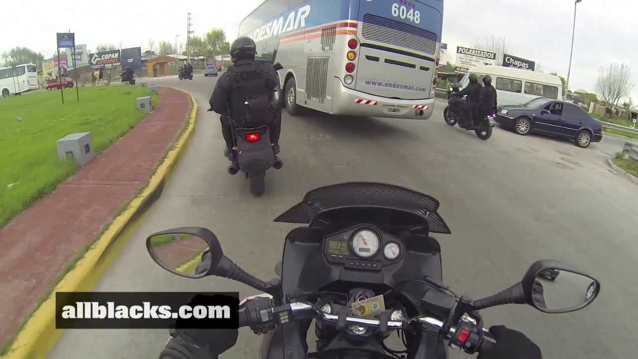 Ride along with Argentina's Special Armed Motorcycle Police