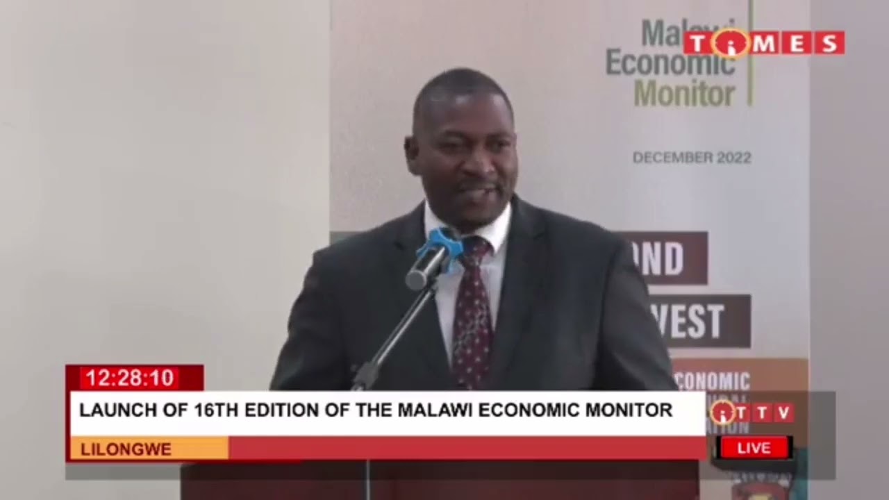 Sam Kawale, launch of the 16th Edition of the Malawi Economic Monitor
