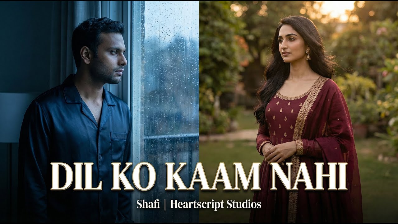 Dil Ko Kaam Nahi (Official Video)  Shafi  New Hindi Sad Song 2025  Emotional Rap