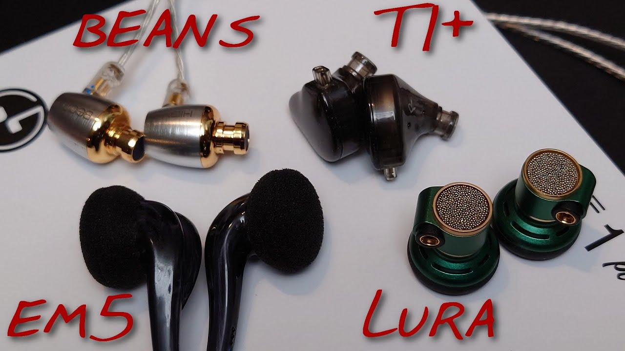 🟥IEM Analysis #32764 _(Z Reviews)_ FiiO EM5 // Astrotec Lura Nature // Hiby Beans // Tin T1+