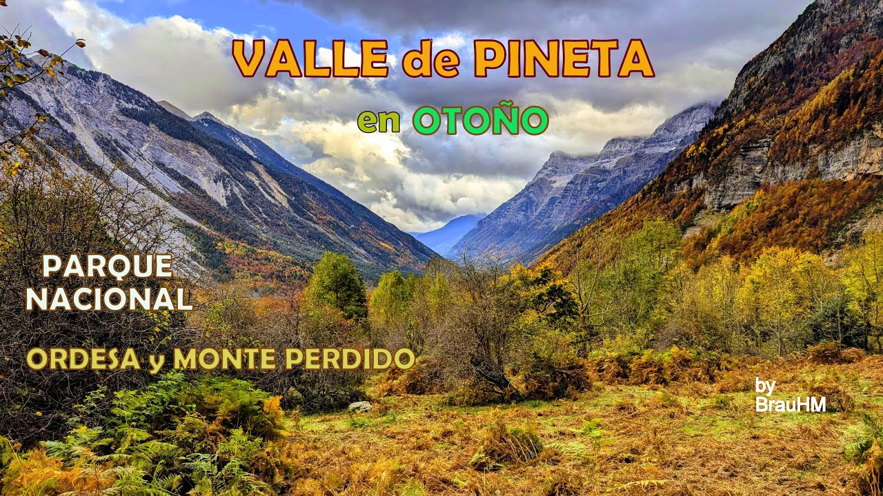Valle de Pineta en otoño: un paseo por el bosque de hayas. Parque Nacional de Ordesa y Monte Perdido
