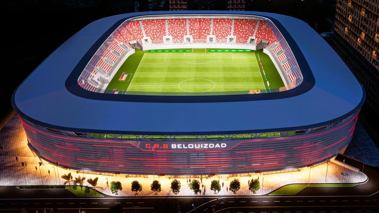 تعرفو على هذا المقترح الرائع لملعب شباب بلوزداد  NEW CRB STADIUM