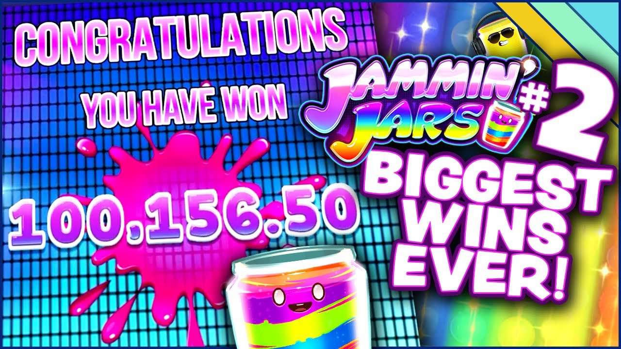 Самые крупные выигрыши в истории JAMMIN' JARS!!!