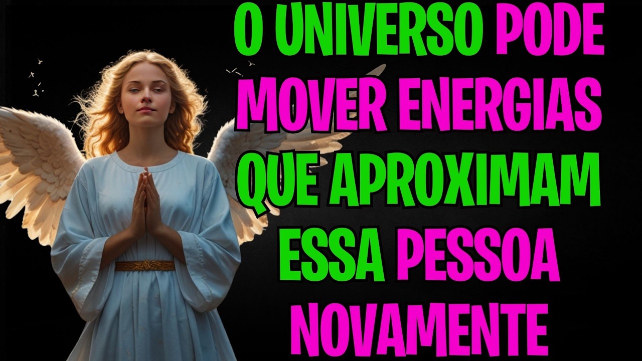 MENSAGEM DOS ANJOS | O UNIVERSO PODE MOVER ENERGIAS QUE APROXIMAM ESSA PESSOA NOVAMENTE