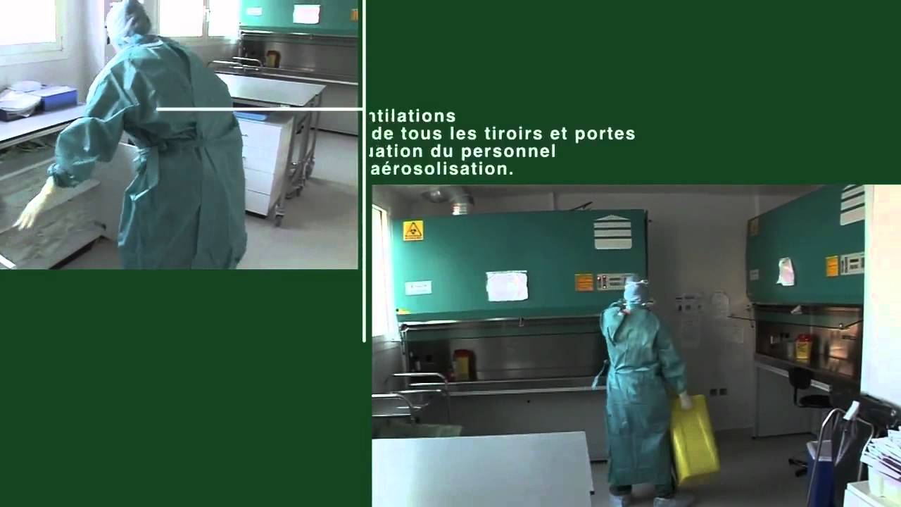 ANIOS LA DESINFECTION PAR VOIE AERIENNE
