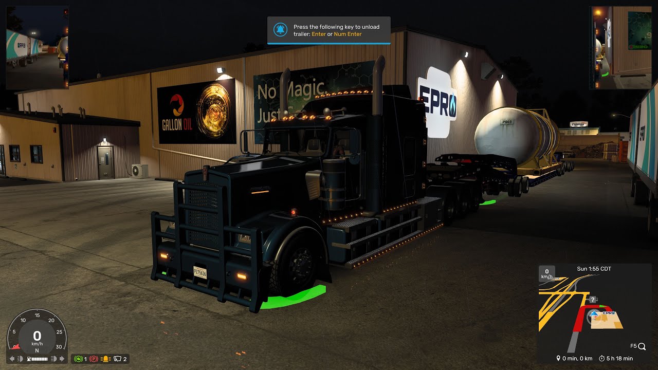 KENWORTH W900 - UPDATE 1.58 - CHEMICAL CISTERN 34 TONNES