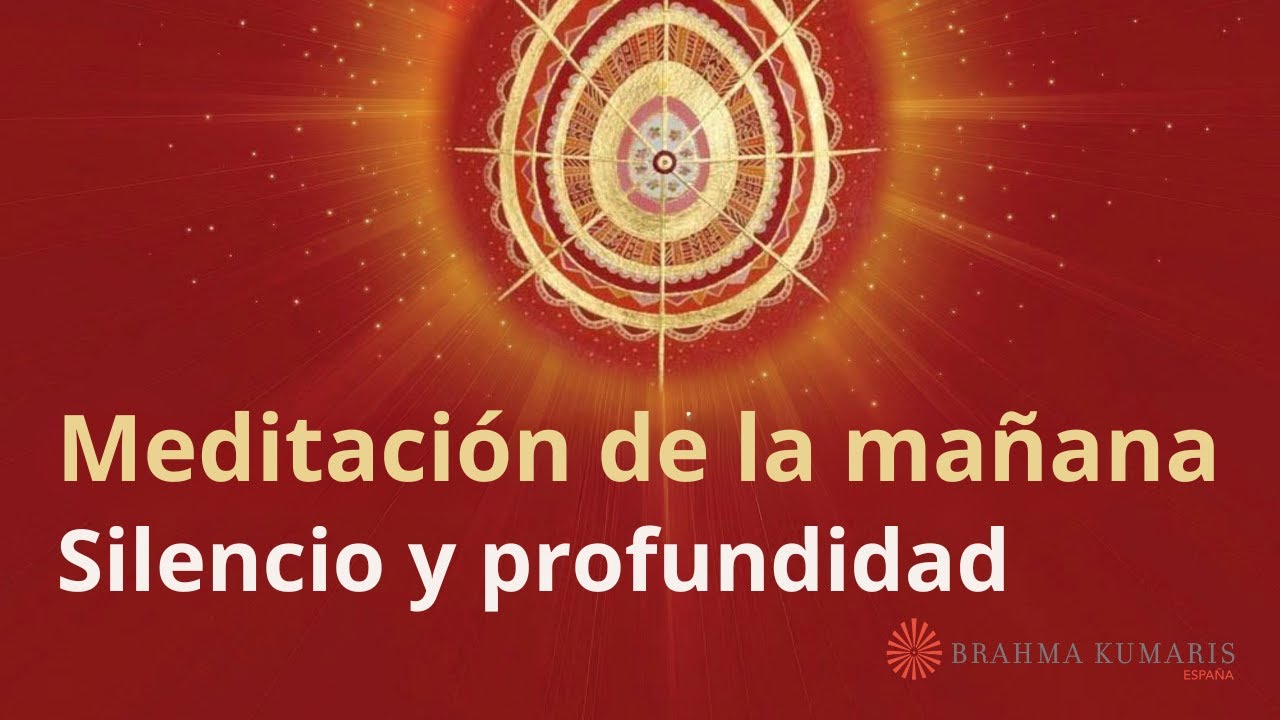 Meditación de la mañana: 