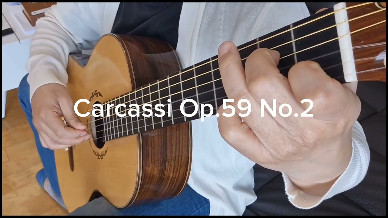 Carcassi Op.59 No.2_M.Carcassi_play by JDGuitar_클래식기타연주(290)