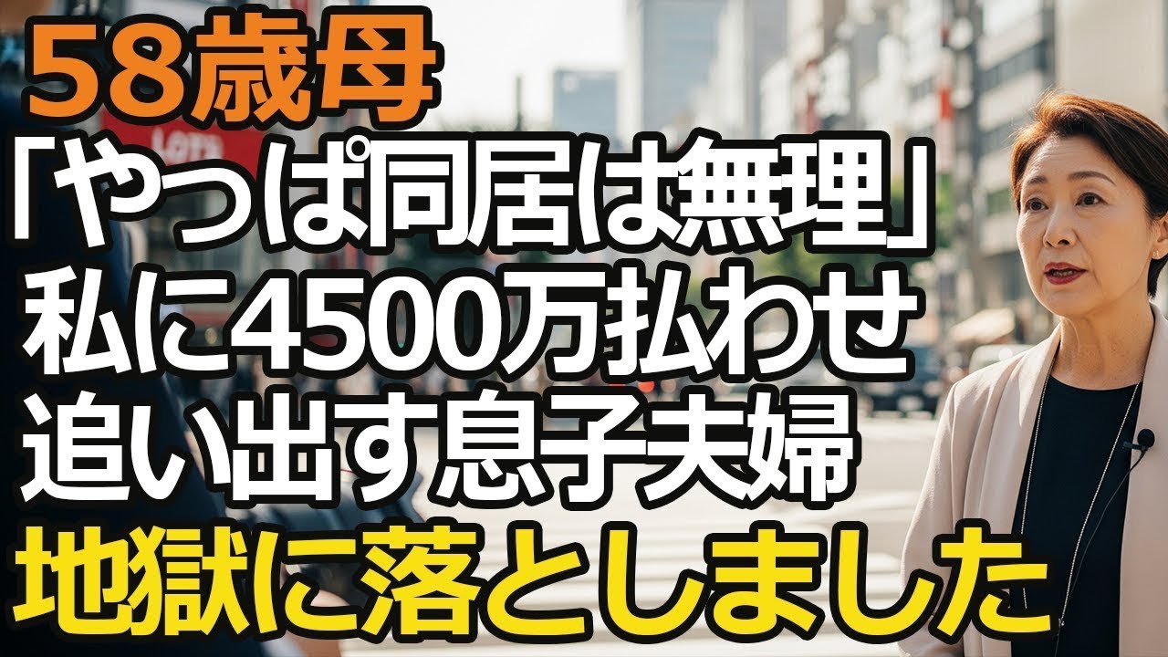 58歳母。「同居はやっぱりなしで」同居を約束に二世帯住宅を4500万円で建てたのに裏切った息子夫婦。即座に売り払った結果…【60代以上の方へシニアライフ】