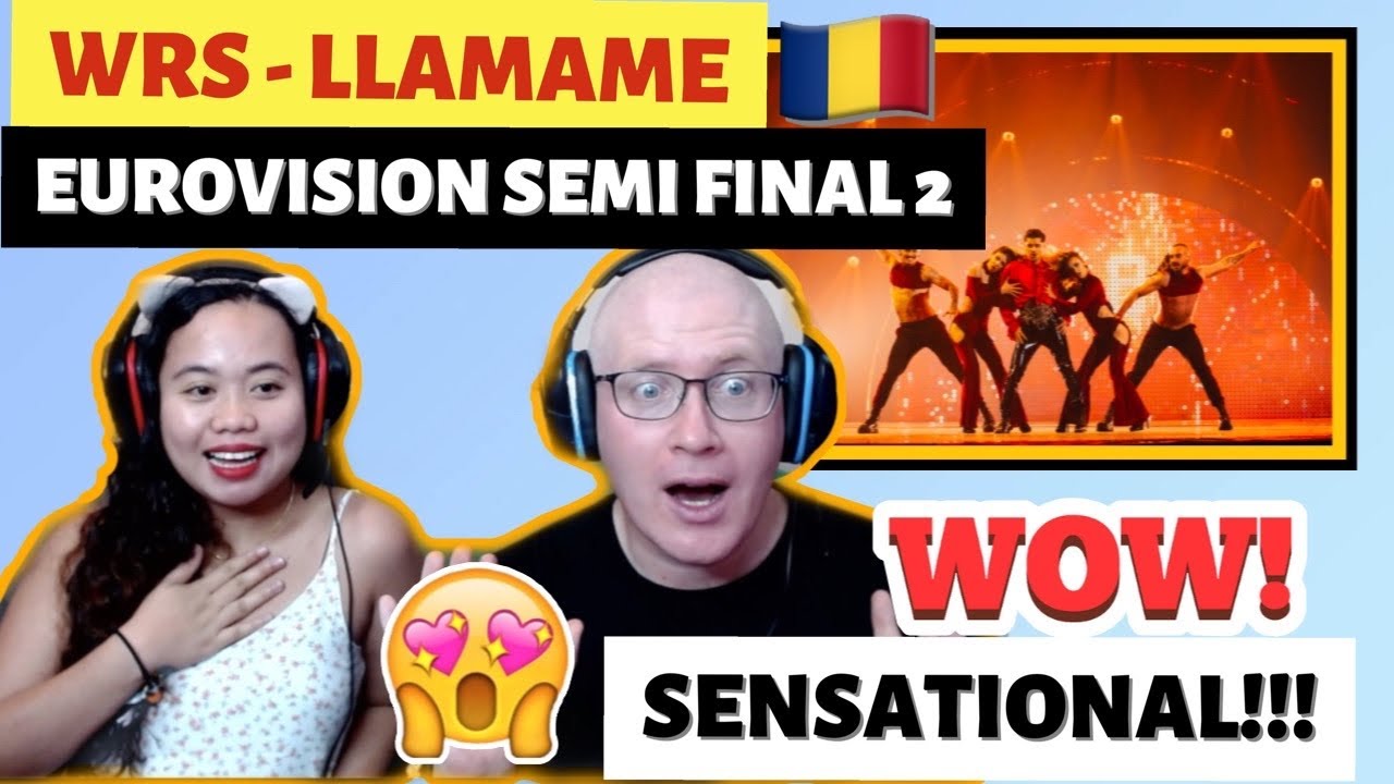 WRS - Llámame - LIVE - Romania - Second Semi-Final - Eurovision 2022 REACTION!🇷🇴
