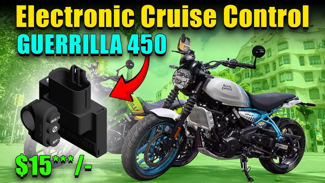 Electronic Cruise Control😍 | GUERRILLA 450🚀 | Mast boys | #trending #cruise #royalenfield #bike