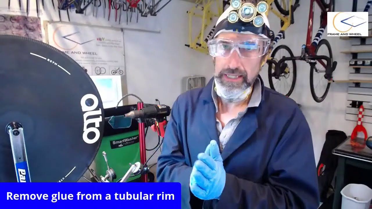 Friday Afternoon Club: How do I remove glue from a tubular rim?