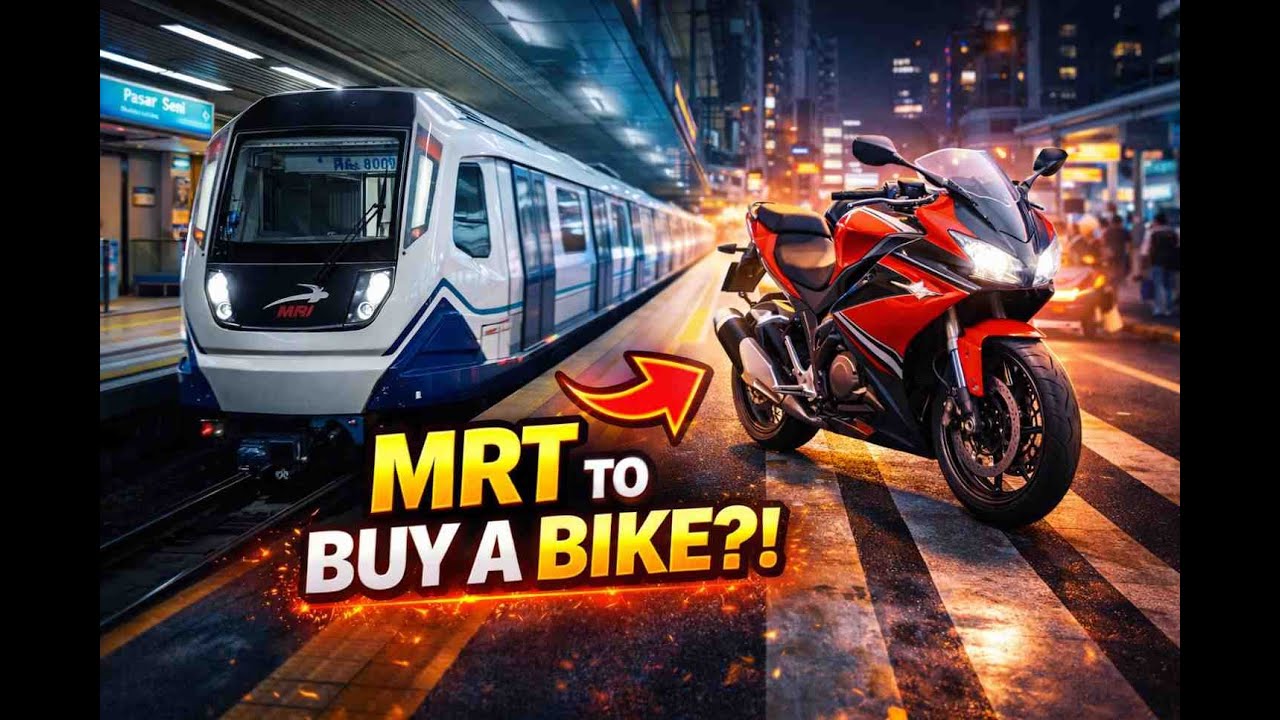 From KL Trains to a Benelli 🏍️ | Rainy Day Bike Buying Adventure