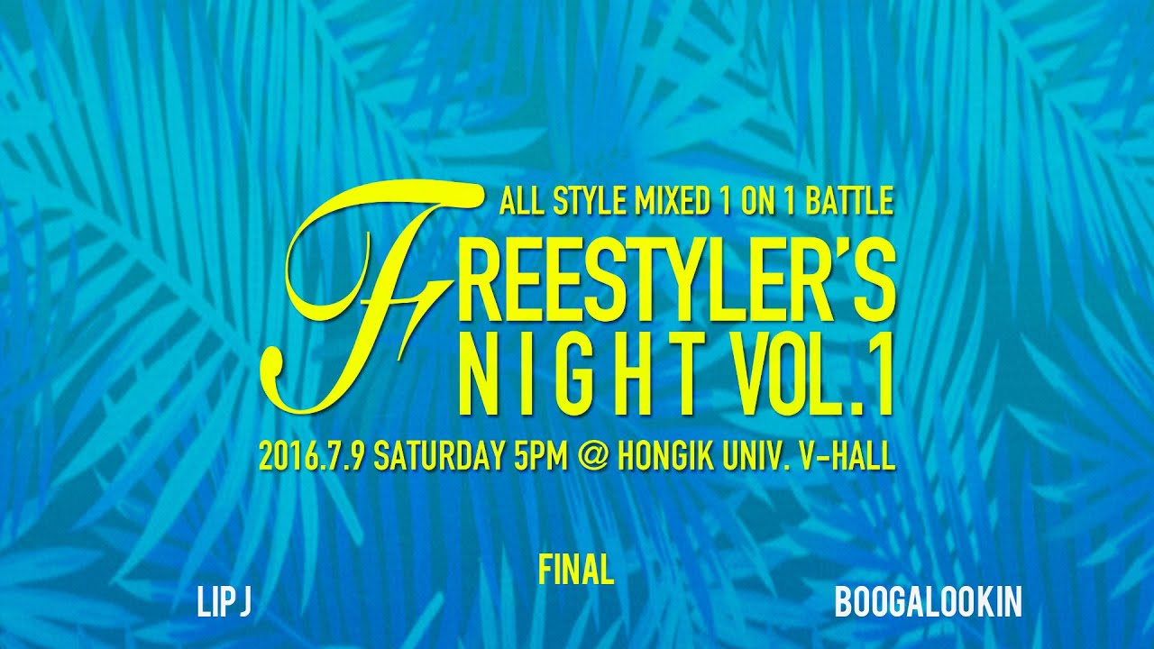 Lip J vs. Boogaloo kin - Final @Freestyler`s night vol.1