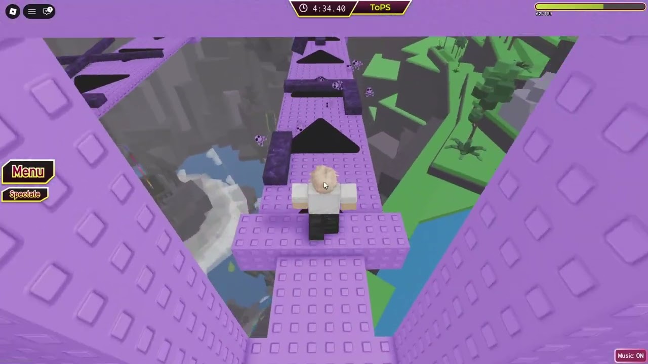 chill roblox obbying 😴(keyboard asmr)