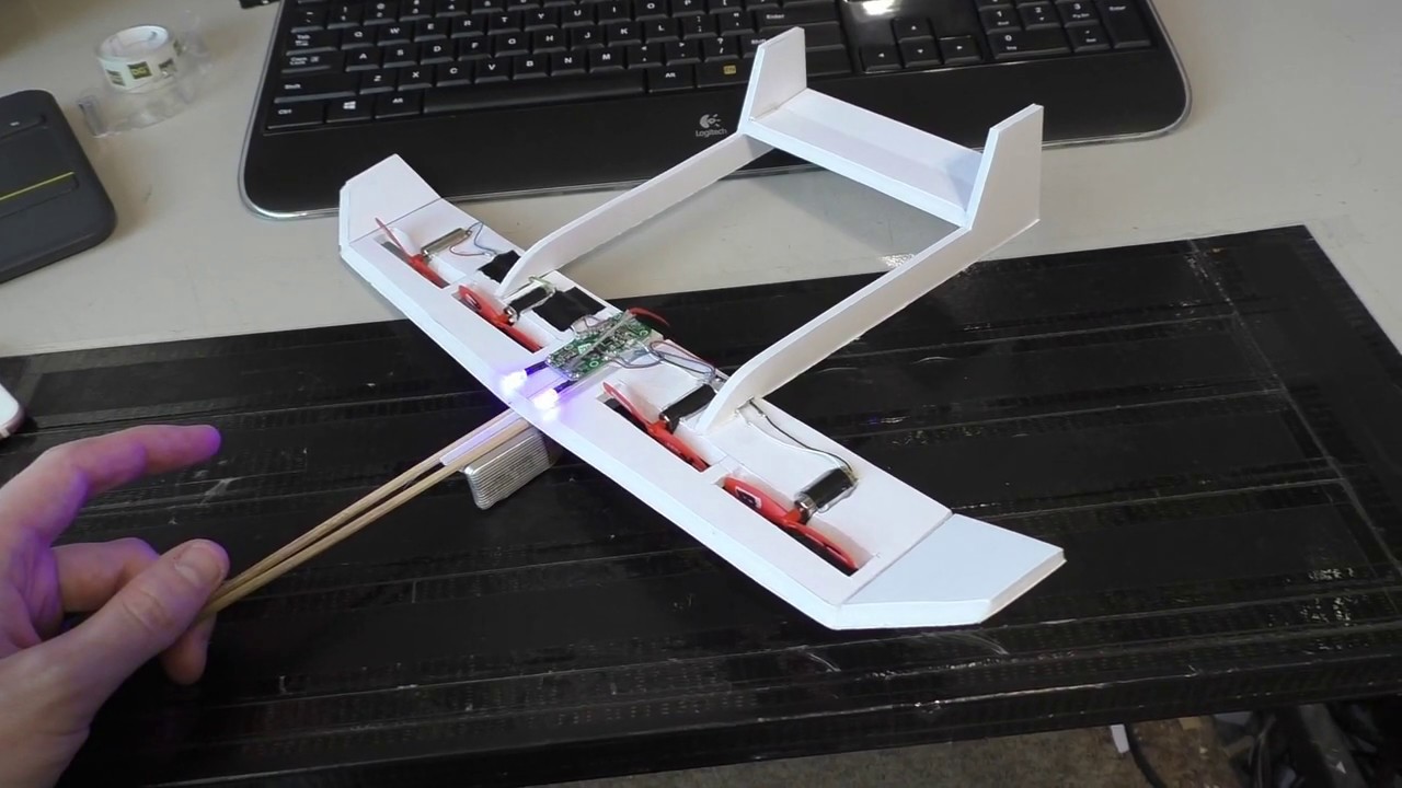 Homemade RC Plane Made From a Cheap RC Quad