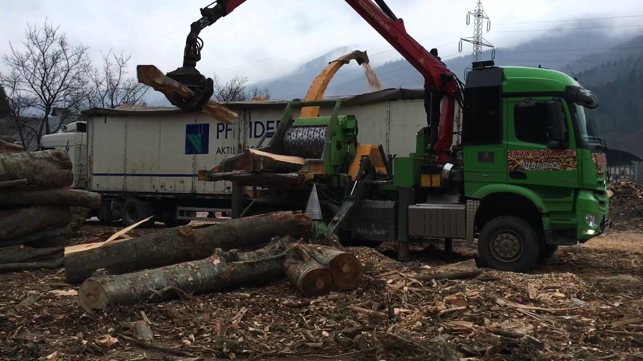 HEIZOHACK 14-800 AROCS CHIPPING HARD WOOD 1