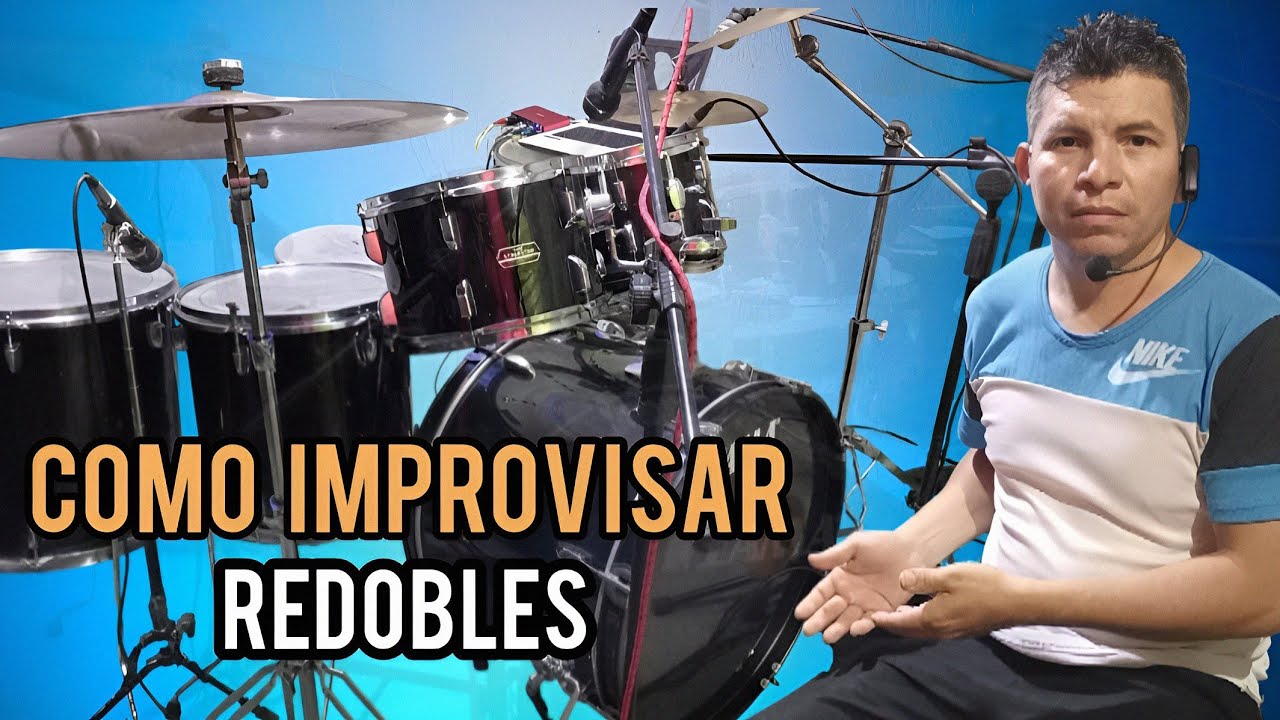 COMO IMPROVISAR REDOBLES // Como crear REDOBLES en Batería #drums #music