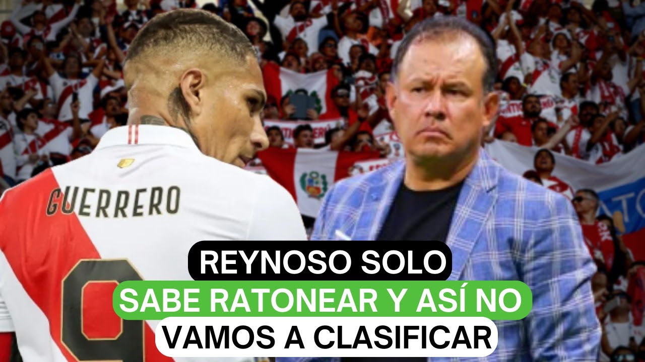 Reynoso solo sabe ratonear y as&iacute; no vamos a clasificar