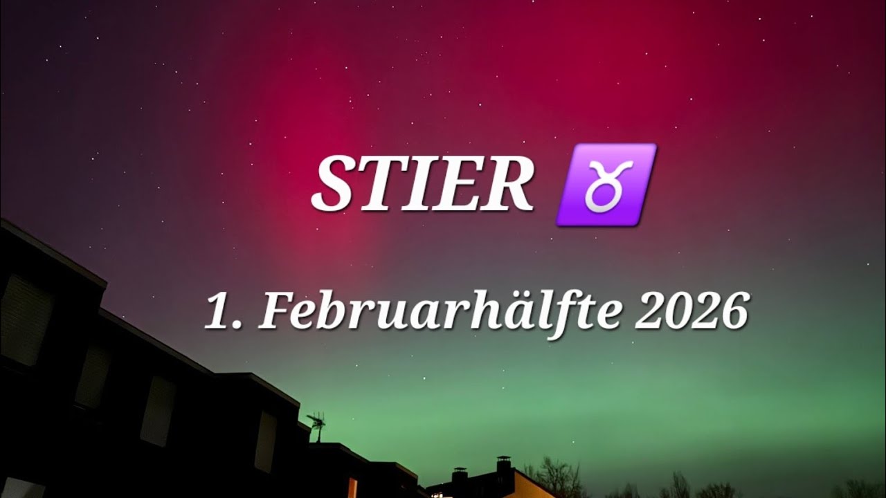 STIER ♉️ 1. Februarhälfte 2026. ANZIEHUNGSKRAFT 🍀❤️