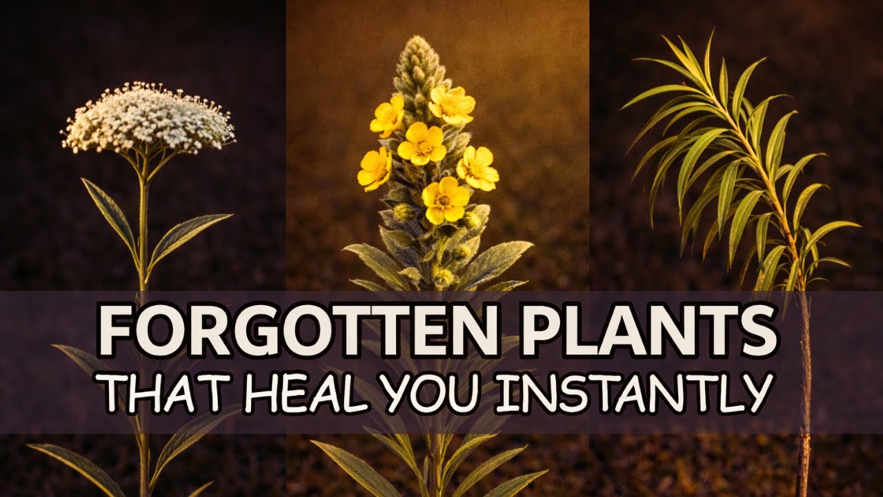 10 Forgotten Medicinal Plants That Will Heal You Instantly