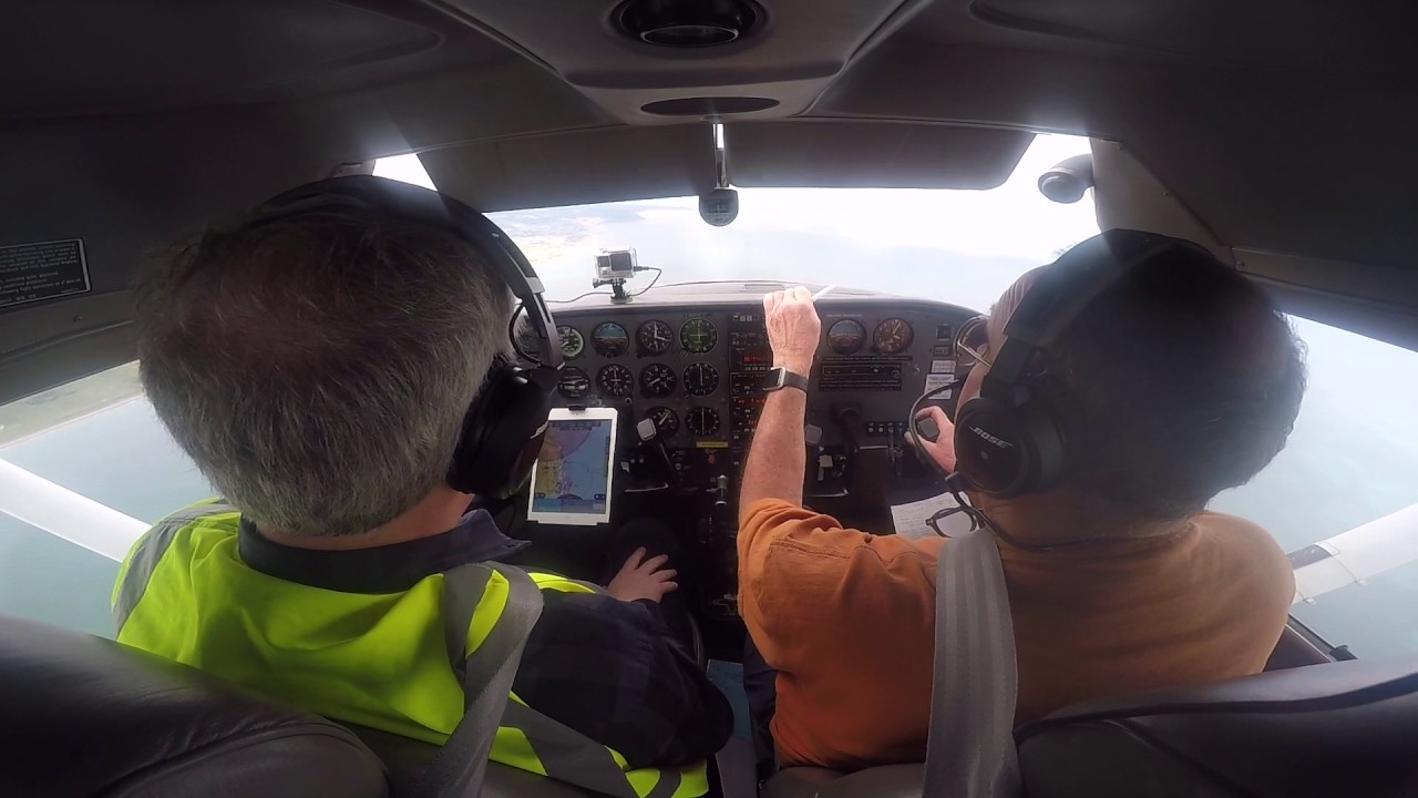 Cessna 182 flying from Waterford Airport  to Weston Airport in Ireland
