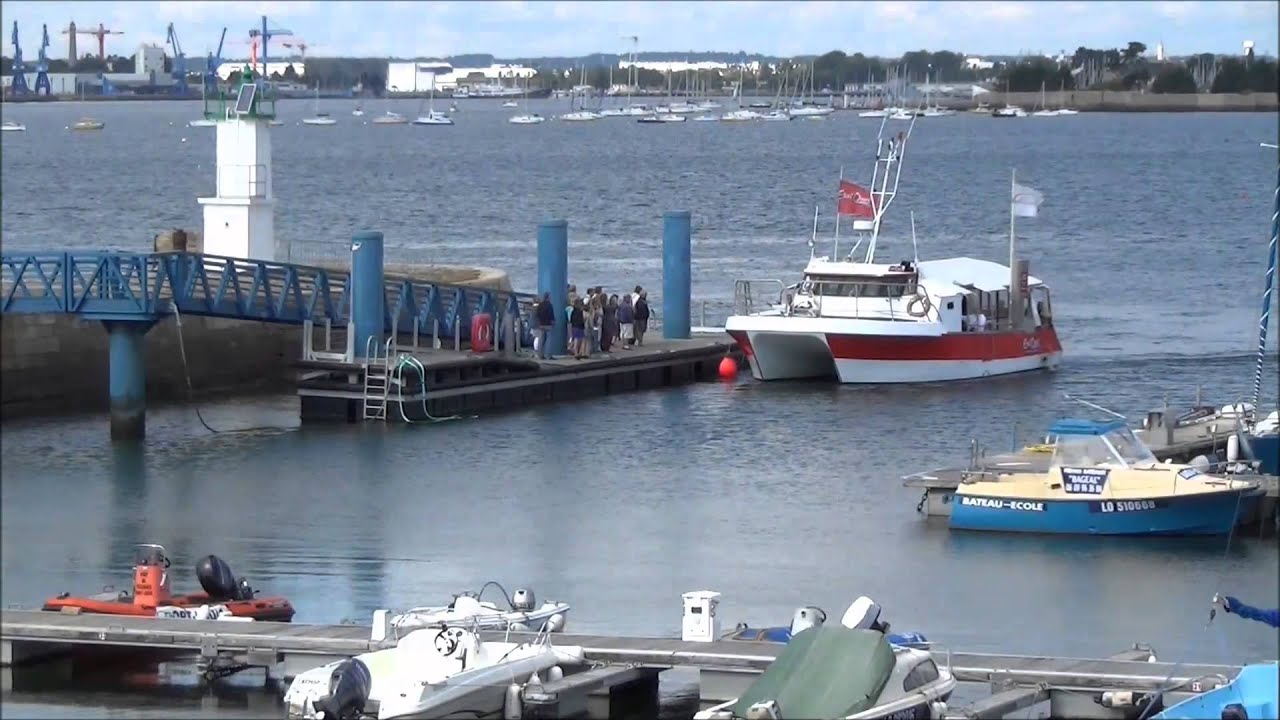 port-louis ; vacances d'été ; lorient ; bateau navette ; port de plaisance