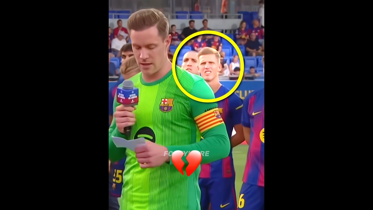 Ter Stegen 💔 Barcelona Squad