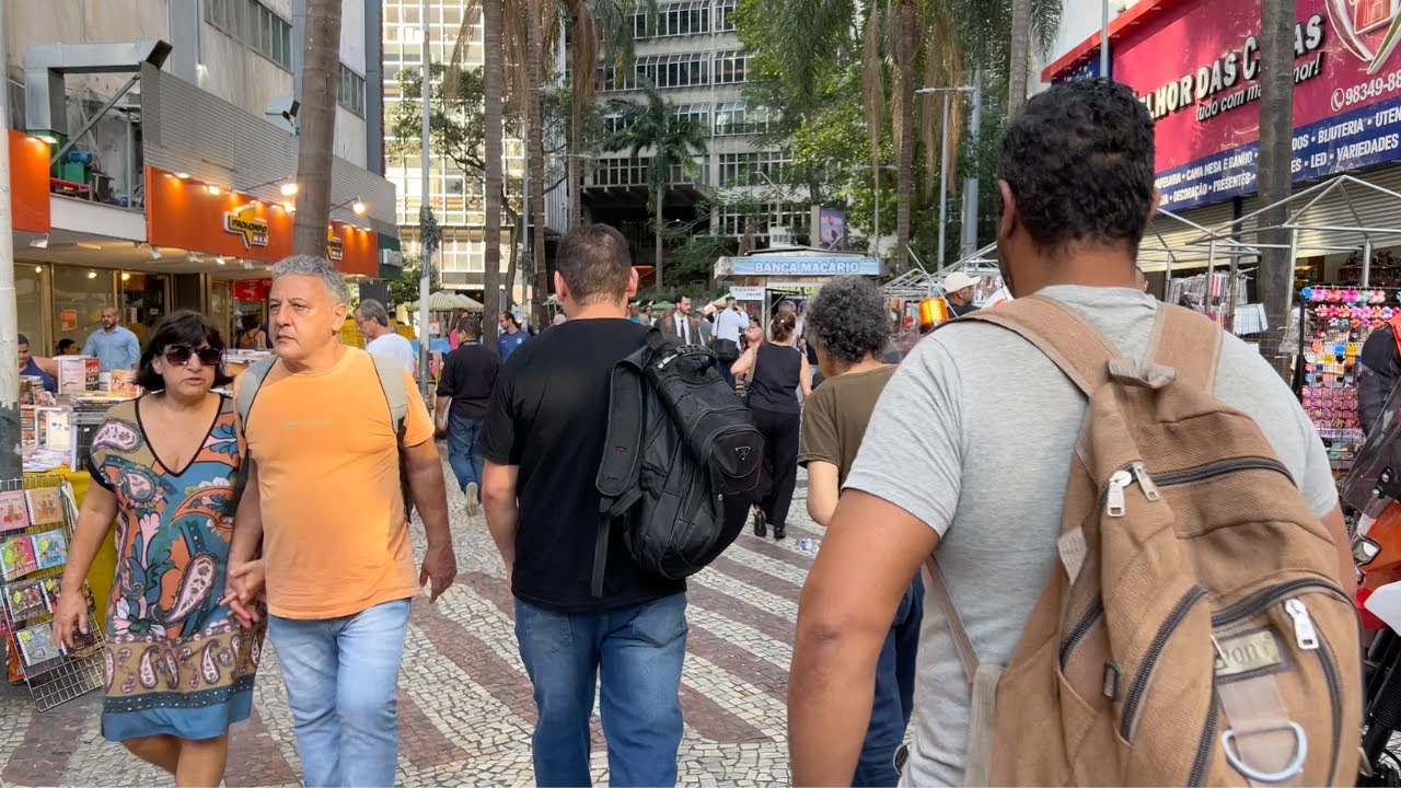 🇧🇷 WALKING IN DOWNTOWN RIO DE JANEIRO【4K】