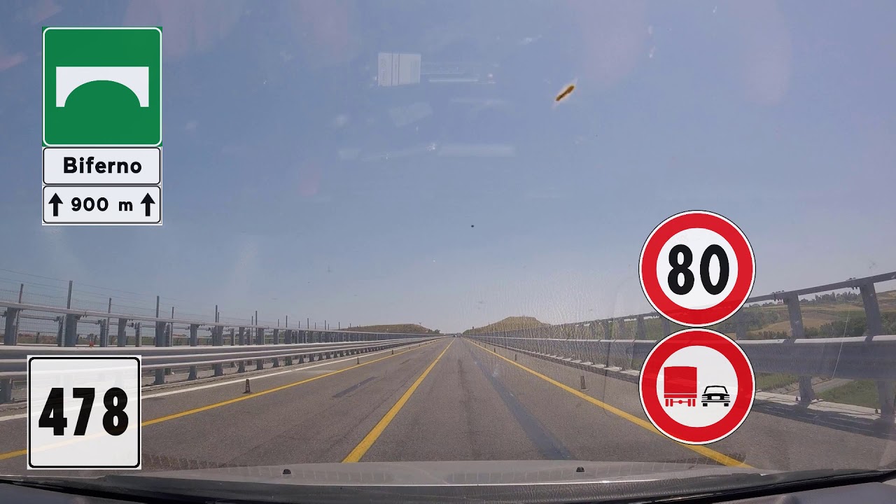 I - Autostrada A14 - Tratto Montenero di Bisaccia/Vasto sud/San Salvo-Poggio Imperiale/Lesina