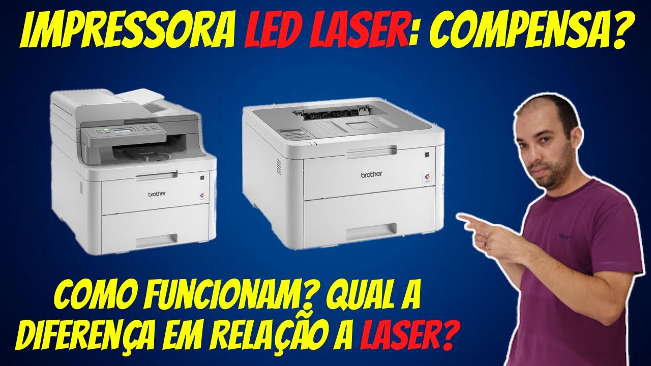 Impressora LED LASER: Como funciona? | DSouza Tech