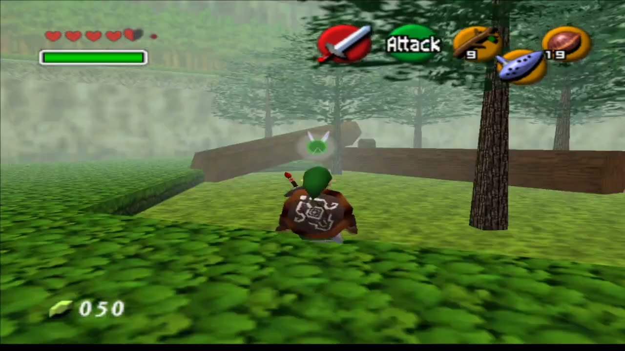 Zelda Ocarina of Time Custom Woods Map