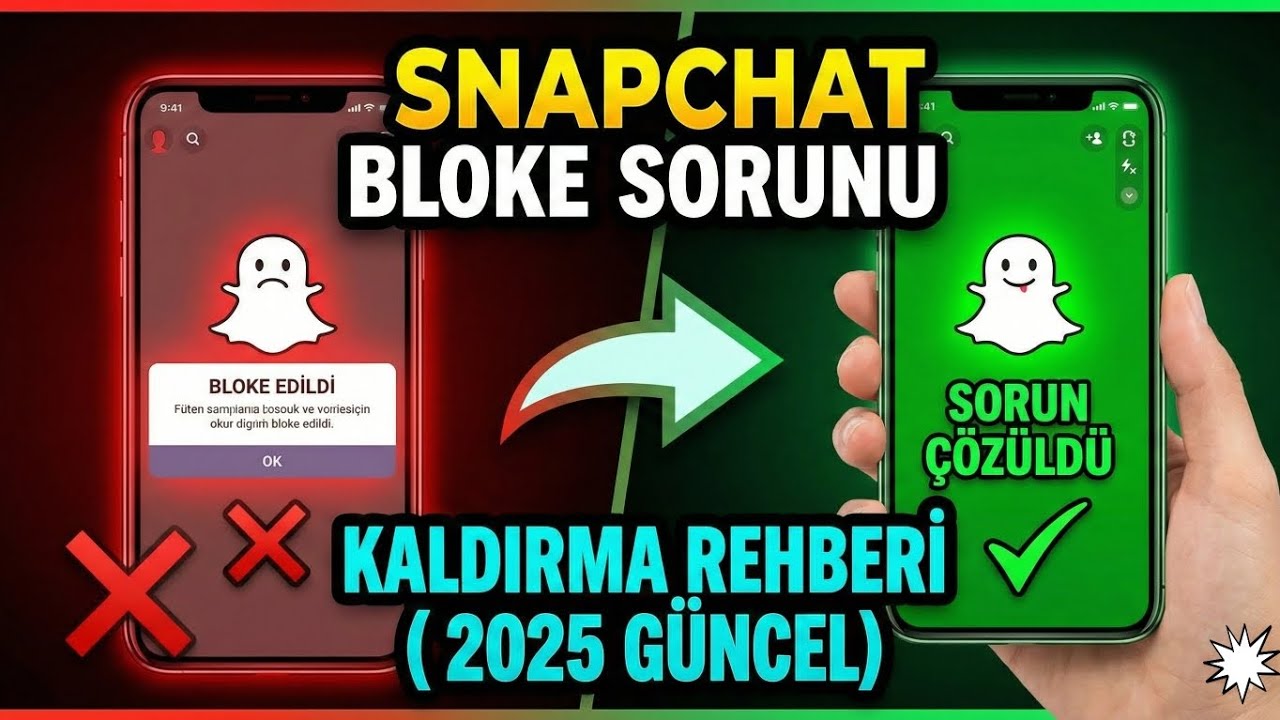 ​💯 %100 Çözüm: Kilitlenen Snapchat Hesabını Hemen Aç! 🔓